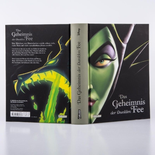 Buchcover und Innenansicht für das Buch: Disney - Villains 4: Das Geheimnis der Dunklen Fee