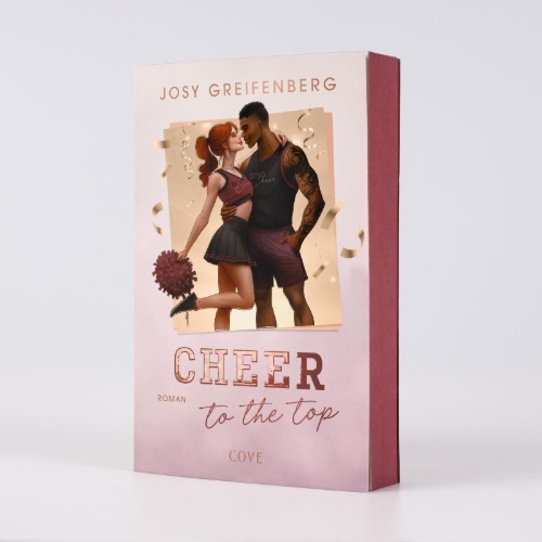 Buchcover und Innenansicht für das Buch: Cheer to the Top (Cheer 1)