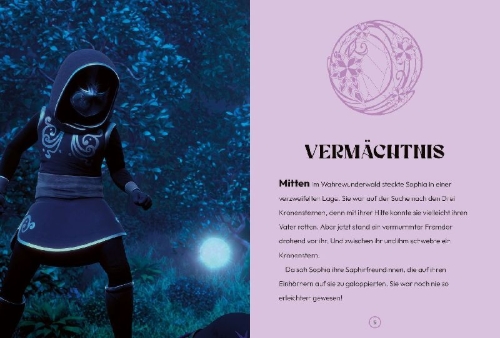 Buchcover und Innenansicht für das Buch: Unicorn Academy - Legacies