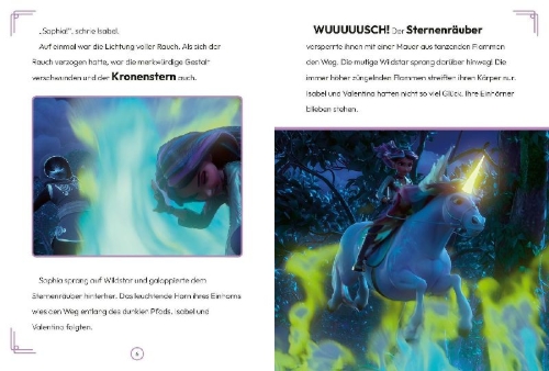 Buchcover und Innenansicht für das Buch: Unicorn Academy - Legacies