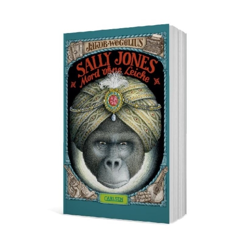 Buchcover und Innenansicht für das Buch: Mördarens Apa