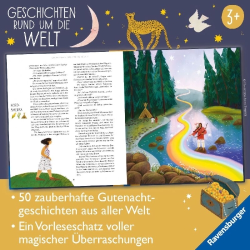 Buchcover und Innenansicht für das Buch: A Bedtime full of Stories