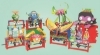 Buchcover und Innenansicht für das Buch: LEGO® Gear Bots: Create 8 Machines