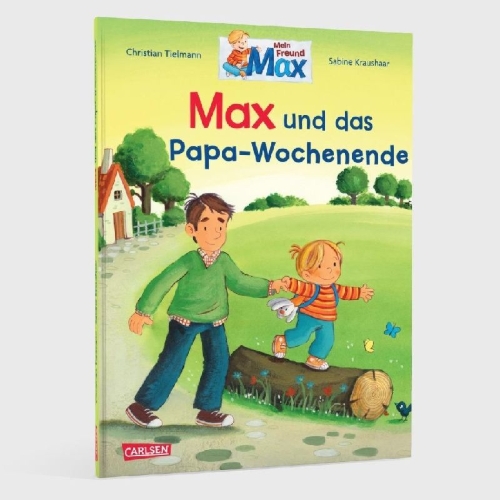 Buchcover und Innenansicht für das Buch: Max-Bilderbücher: Max und das Papa-Wochenende
