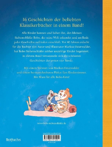 Buchcover und Innenansicht für das Buch: Bobo Siebenschläfer: Die schönsten Klassiker