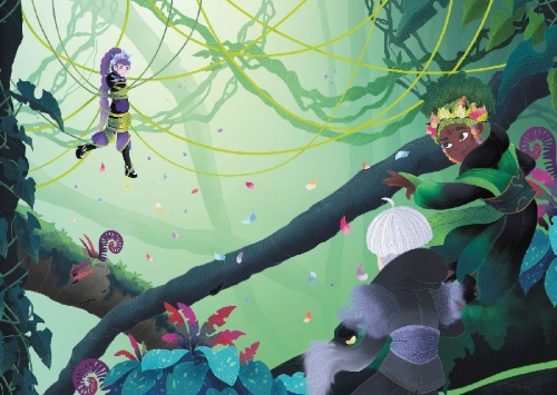 Buchcover und Innenansicht für das Buch: Ninja School (Ninja School, Bd. 1)