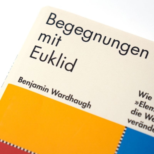 Buchcover und Innenansicht für das Buch: The Book of Wonders. The Many Lives of Euclid's Elements