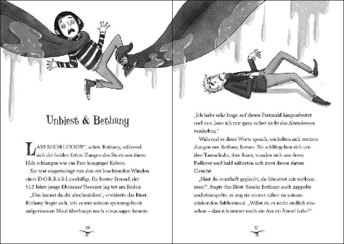 Buchcover und Innenansicht für das Buch: The Beast And The Bethany