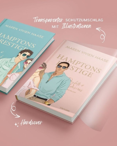 Buchcover und Innenansicht für das Buch: Hamptons Prestige - Doubts & Desires