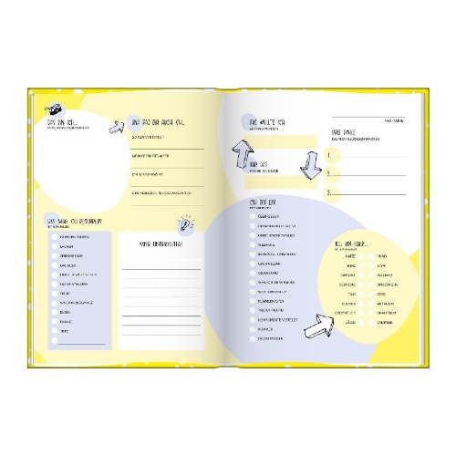 Buchcover und Innenansicht für das Buch: Freundebuch für Erwachsene | Erinnerungsalbum zum Ausfüllen für Freunde und Kollegen | Freundschaftsbuch, Poesiealbum als Geschenkidee