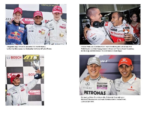 Buchcover und Innenansicht für das Buch: Lewis Hamilton