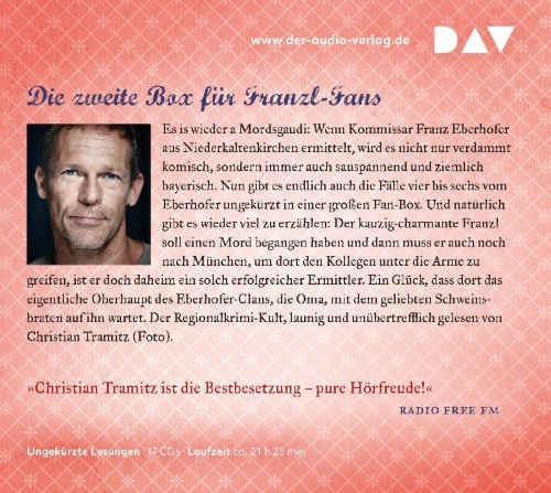 Buchcover und Innenansicht für das Buch: Die große Franz-Eberhofer-Box 2