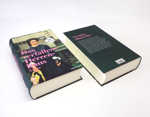 Buchcover und Innenansicht für das Buch: Das verfallene Herrenhaus
