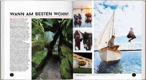 Buchcover und Innenansicht für das Buch: LONELY PLANET Bildband Wann am besten wohin Deutschland