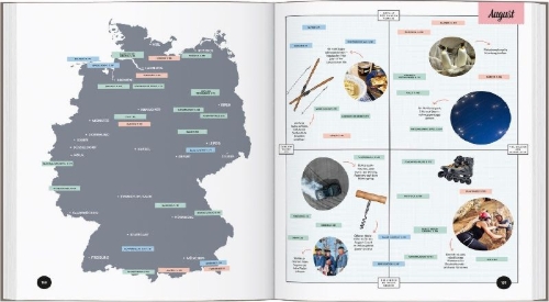 Buchcover und Innenansicht für das Buch: LONELY PLANET Bildband Wann am besten wohin Deutschland