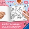 Buchcover und Innenansicht für das Buch: Cosy Colouring: Little Things