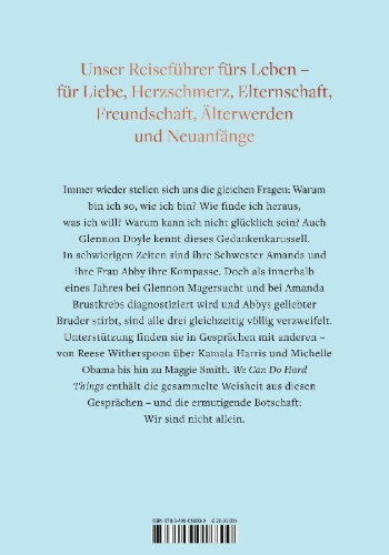 Buchcover und Innenansicht für das Buch: We Can Do Hard Things