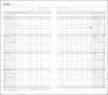 Buchcover und Innenansicht für das Buch: Monats-Taschenkalender, schwarz 2027