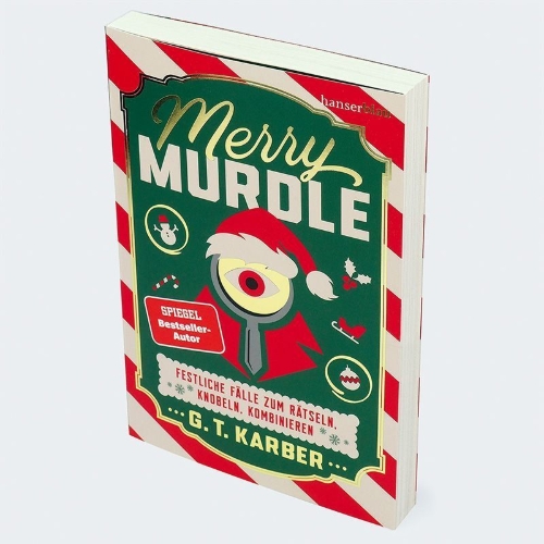 Buchcover und Innenansicht für das Buch: Merry Murdle
