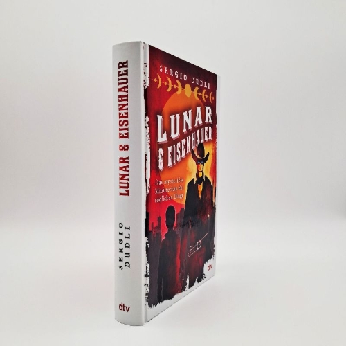 Buchcover und Innenansicht für das Buch: Lunar & Eisenhauer - Das mysteriöse Ministerium der tödlichen Dinge