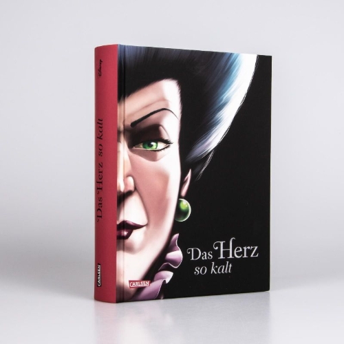 Buchcover und Innenansicht für das Buch: Disney Villains 8: Das Herz so kalt (Cinderella)