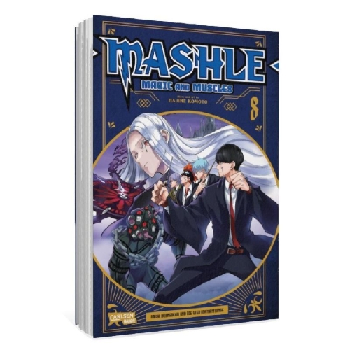Buchcover und Innenansicht für das Buch: Mashle