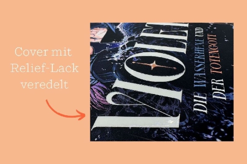 Buchcover und Innenansicht für das Buch: Violet - Die Wasserhexe und der Totengott