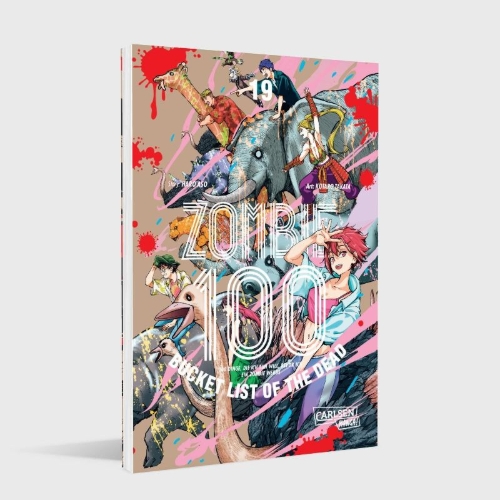 Buchcover und Innenansicht für das Buch: Zombie ni Naru Made ni Shitai 100 no Koto