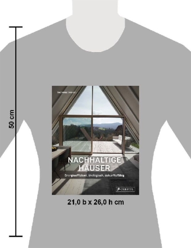 Buchcover und Innenansicht für das Buch: Nachhaltige Häuser  - Energieeffizient, ökologisch, zukunftsfähig - Neubauten und Umbauten. 25 Häuser
