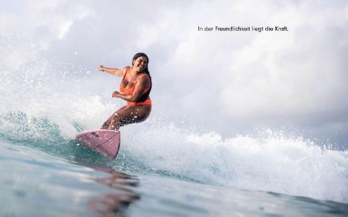 Buchcover und Innenansicht für das Buch: Every Body Surf