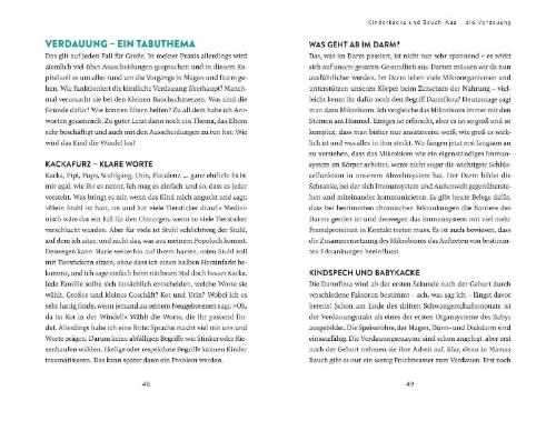 Buchcover und Innenansicht für das Buch: Wenn der Rotz läuft und der Pups drückt