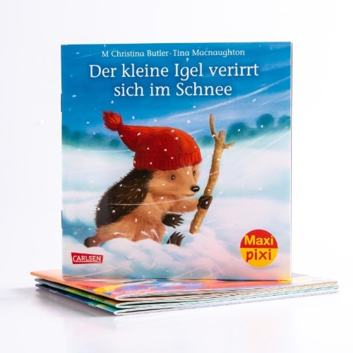 Buchcover und Innenansicht für das Buch: Pixi-8er-Set 263: Der kleine Igel (8x1 Exemplar)
