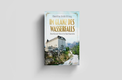 Buchcover und Innenansicht für das Buch: Im Glanz des Wasserfalls