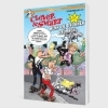 Buchcover und Innenansicht für das Buch: Mortadelo y Filemon: Drones Matones