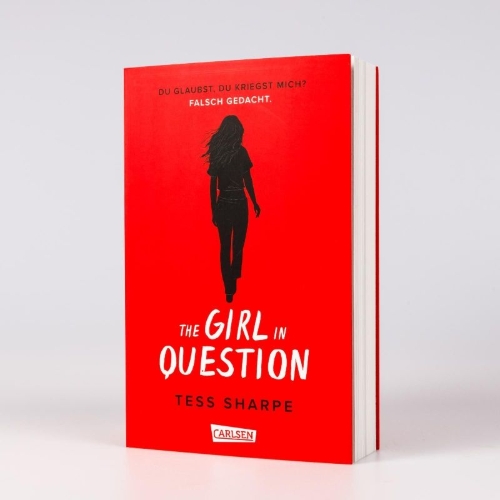 Buchcover und Innenansicht für das Buch: The Girl in Question
