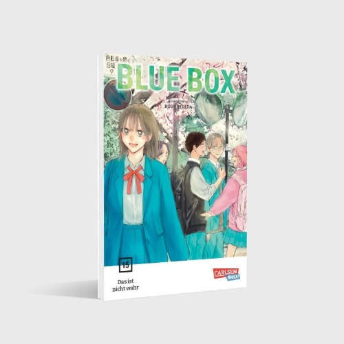 Buchcover und Innenansicht für das Buch: Ao no Hako