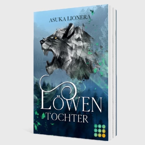 Buchcover und Innenansicht für das Buch: Löwentochter (Divinitas 3)