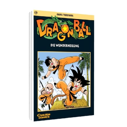Buchcover und Innenansicht für das Buch: Dragon Ball 10. Die Wunderheilung
