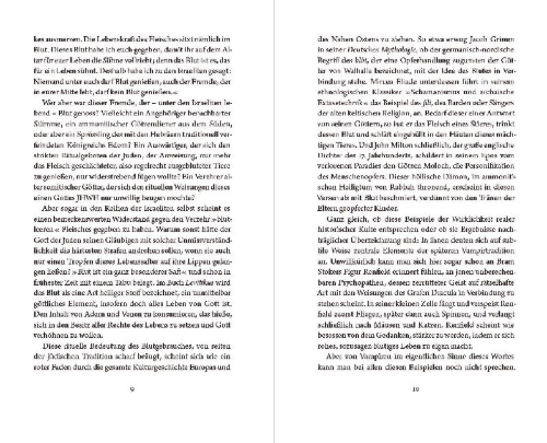 Buchcover und Innenansicht für das Buch: Die Geburt des Vampirs