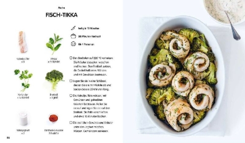 Buchcover und Innenansicht für das Buch: Super Einfach One Pot