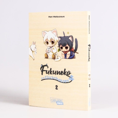 Buchcover und Innenansicht für das Buch: Fukuneko