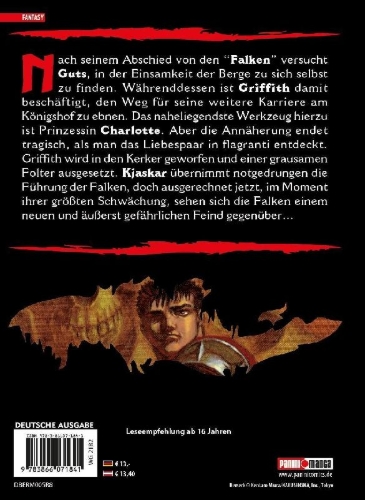 Buchcover und Innenansicht für das Buch: Berserk Max 05