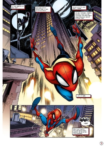 Buchcover und Innenansicht für das Buch: Marvel Action: Spider-Man (2018) #1-#3