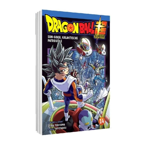 Buchcover und Innenansicht für das Buch: Dragon Ball Super