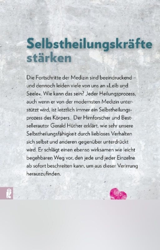 Buchcover und Innenansicht für das Buch: Lieblosigkeit macht krank