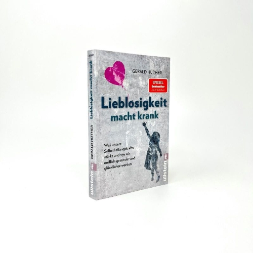 Buchcover und Innenansicht für das Buch: Lieblosigkeit macht krank