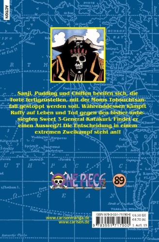 Buchcover und Innenansicht für das Buch: One Piece