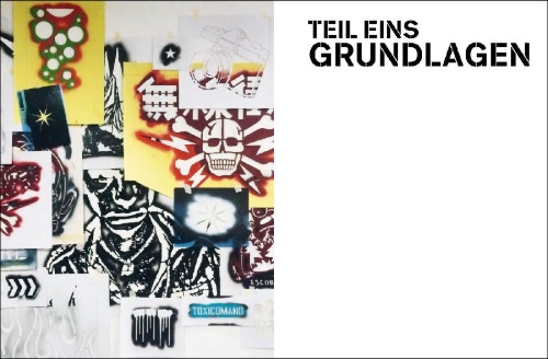 Buchcover und Innenansicht für das Buch: Stencil Graffiti. Das Handbuch