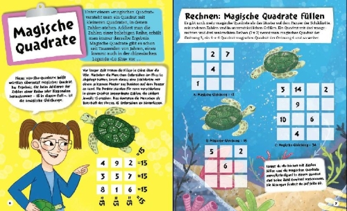 Buchcover und Innenansicht für das Buch: I can be a Maths Magician