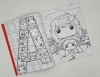 Buchcover und Innenansicht für das Buch: Marvel: The Official Avengers Funko POP! Coloring Book